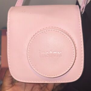 Instax Blush Pink Crossbody Bag